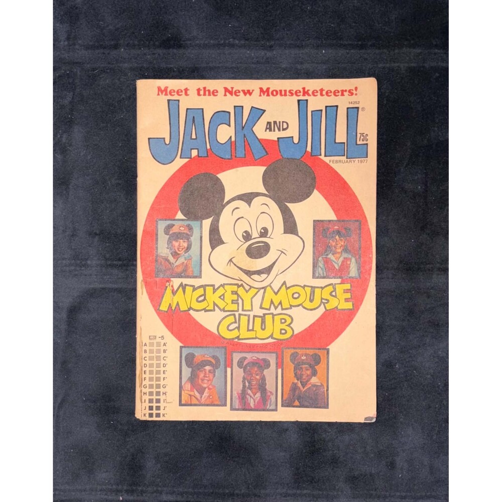 VTG Disney Jack and Jill Mickey Mouse Club Magazine Issue 14252 February 1977
